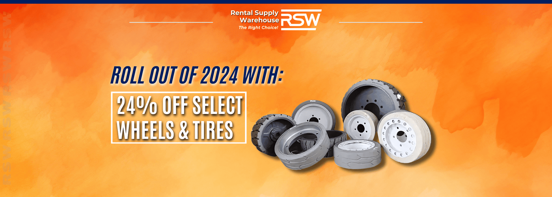 Roll out of 2024 With 24% OFF Wheels & Tires