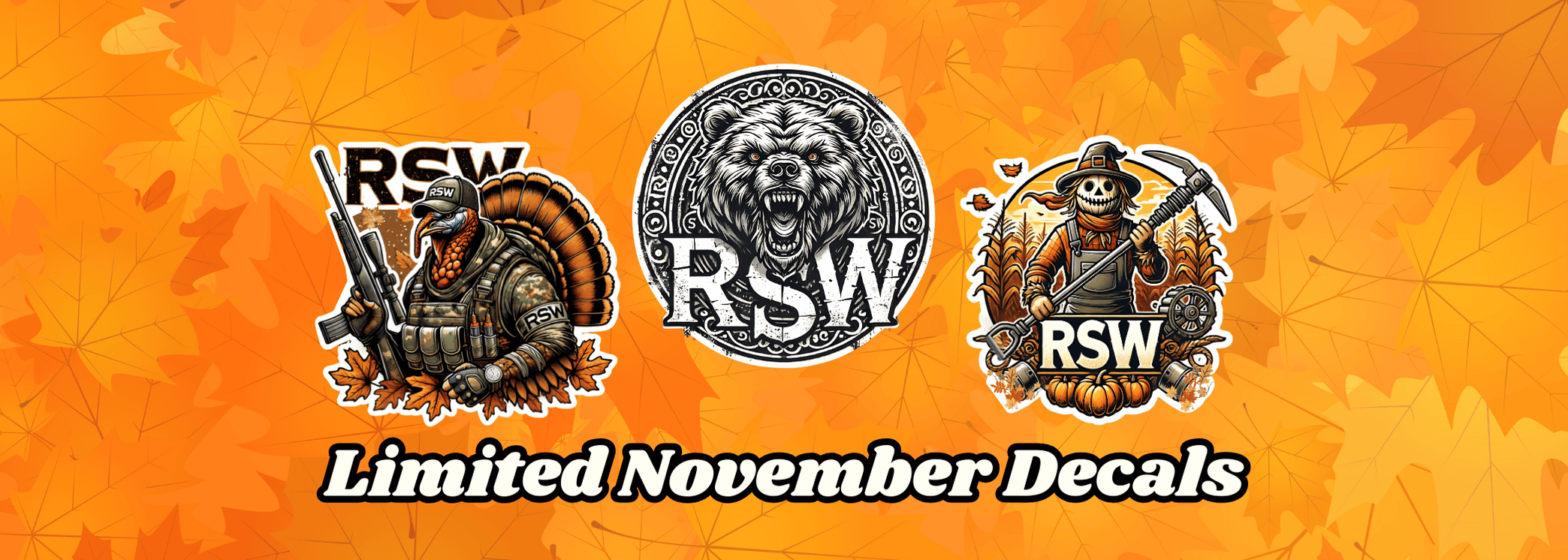 November Daily Decal Drop — RSW
