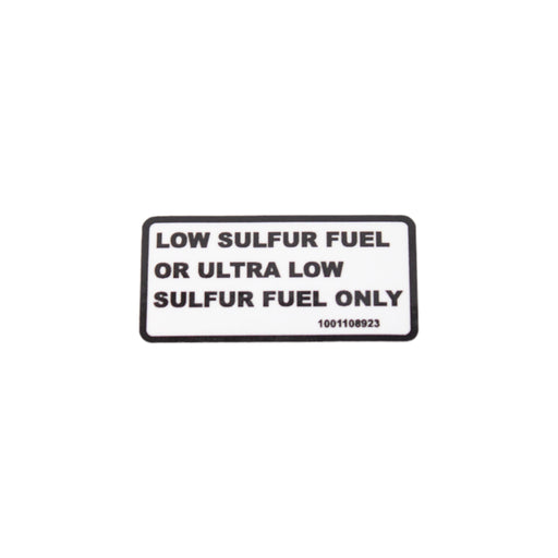 1001108923 - DECAL, LOW SULFUR