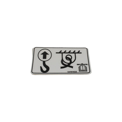 124767-OEM - LABEL, VL, LIFT POINT/ TIE DOW