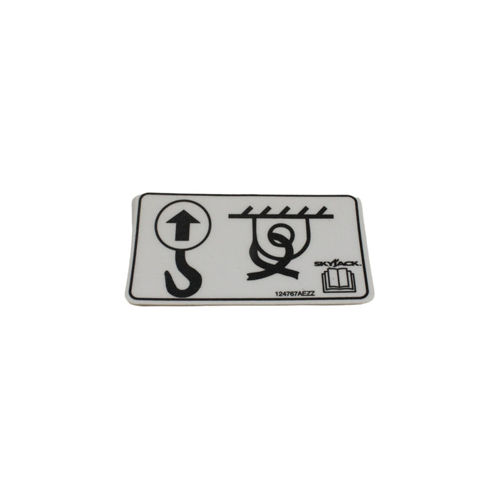 124767-OEM - LABEL, VL, LIFT POINT/ TIE DOW