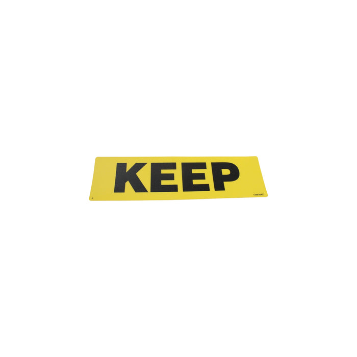 129838-OEM - LABEL, VL, KEEP