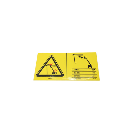 133067GN - DECAL, DANGER ELEC.HAZ.STAY CLEAR