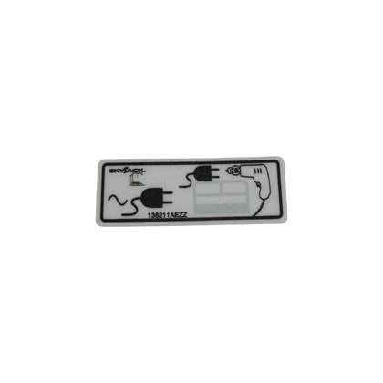 138211-OEM - LABEL, VL, CONNECT AC SUPPLY P