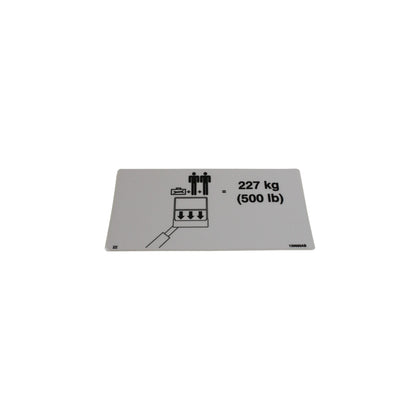 139689-OEM - LABEL VL, PLATFORM CAPACITY 50