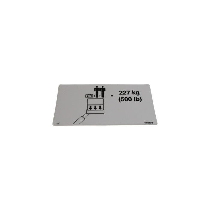 139689-OEM - LABEL VL, PLATFORM CAPACITY 50
