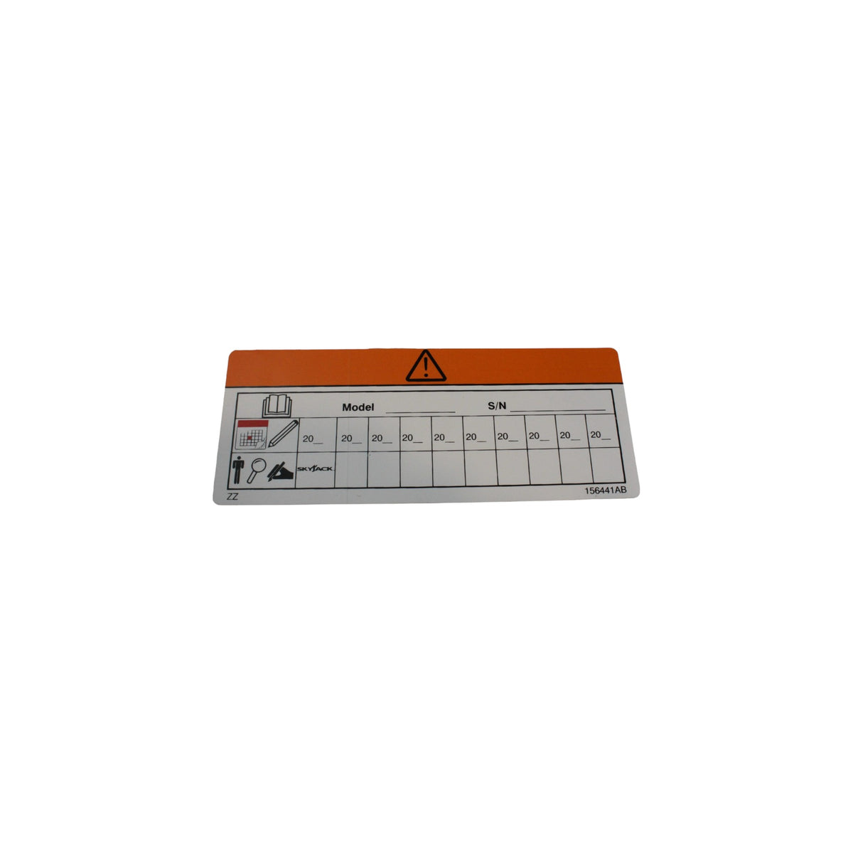156441-OEM - DECAL, VL, ANNUAL INSPECTION — RSW