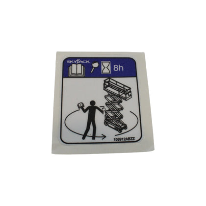 158912-OEM - LABEL, VL, DAILY MAINTENANCE C