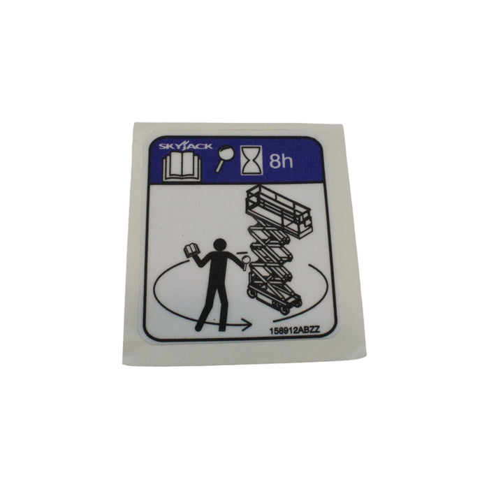 158912-OEM - LABEL, VL, DAILY MAINTENANCE C