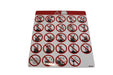 158913 - DECAL, VL WARING HAZARDS