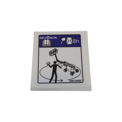 159513-OEM - LABEL, VL, DAILY MAINTENANCE C