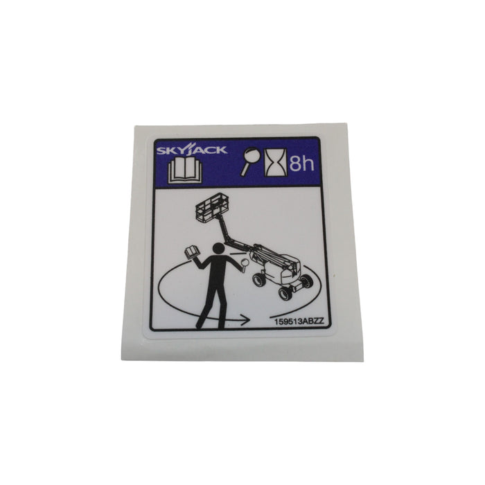 159513-OEM - LABEL, VL, DAILY MAINTENANCE C