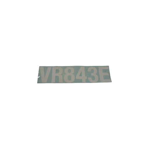 166360 - DECAL, VR843E (COSMETIC)