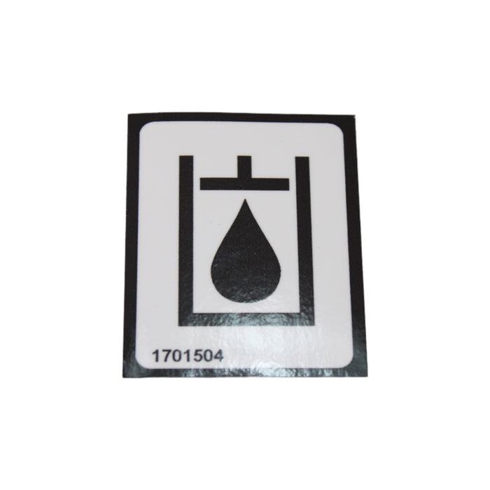 1701504 - DECAL, HYD OIL