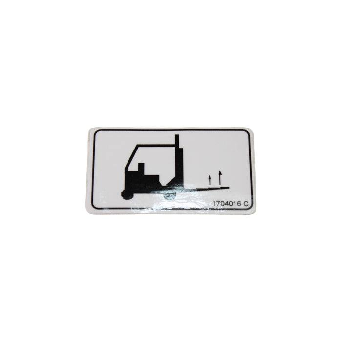 1704016 - DECAL, FORKLIFT LOCATION