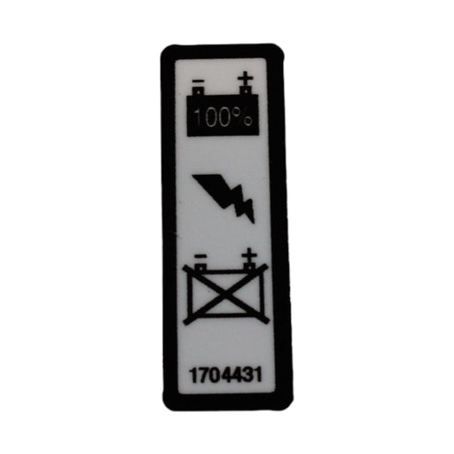 1704431 - DECAL, BATTERY CHARGE LED INDIC