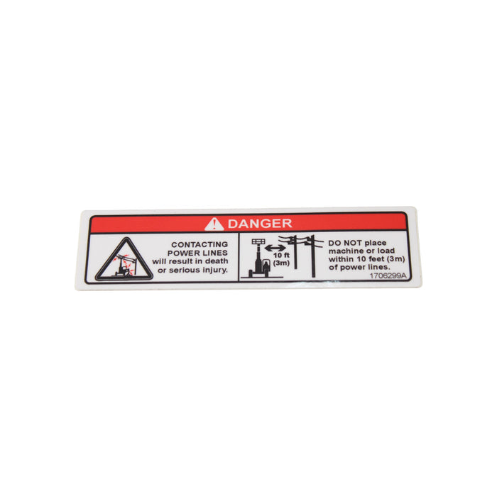 1706299 - DECAL, ELECTROCUTION HAZARD