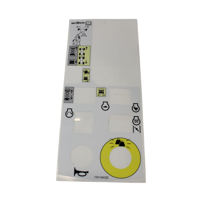 172115-OEM - LBL, 68RT CONTROL BOX TOP