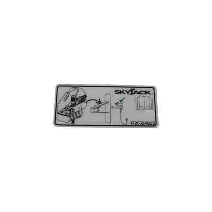 172632-OEM - LBL, VL, CONTROL BOX LOCATION