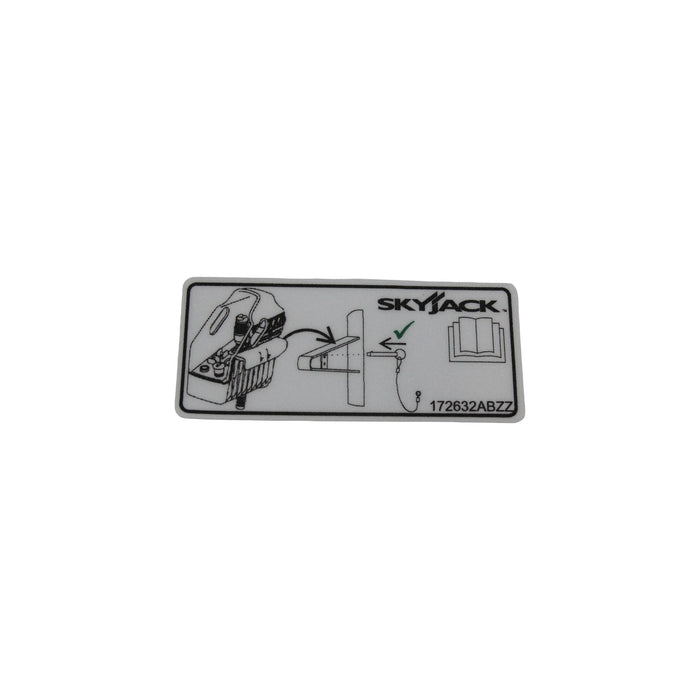 172632-OEM - LBL, VL, CONTROL BOX LOCATION