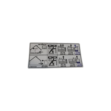 172657-OEM - LBL, VL, CAPACITY 500(250/250)