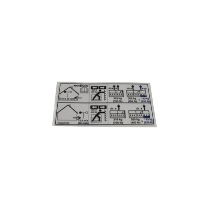172800-OEM - LBL, VL, PLAT CAP 700 (450/250