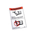 1DC41505 - DECAL, WARNING FALL HAZARD