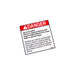 1DC41569 - DECAL, DANGER-TIPOVER HAZARD Z34/22