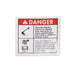 1DC41684 - DECAL, DANGER TIPOVER HAZARD