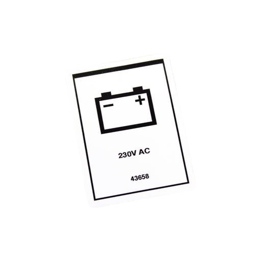 1DC46102 - DECAL, POWER TO CHARGER