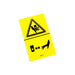 1DC46256 - DECAL, WARNINGCRUSHING HAZARD