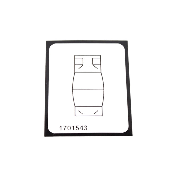 1DC48730 - DECAL, LP GAS