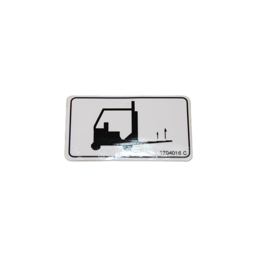 1DC51680 - DECAL, FORKLIFT LOCATION