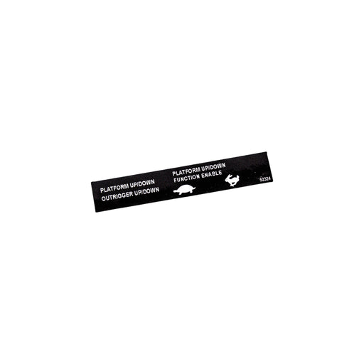 1DC59882 - DECAL, UP/DOWN & FUNCTION ENBL