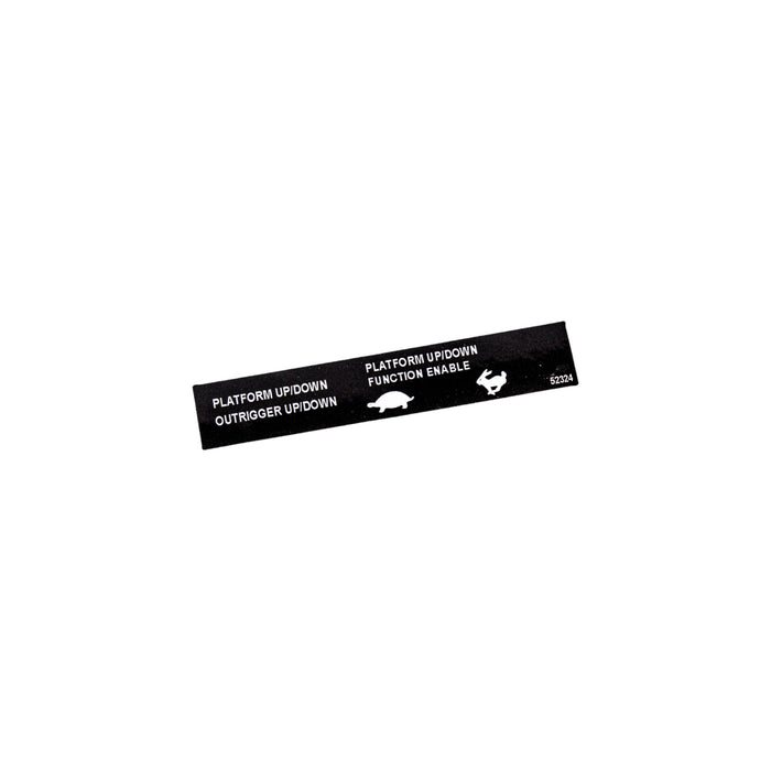 1DC59882 - DECAL, UP/DOWN & FUNCTION ENBL