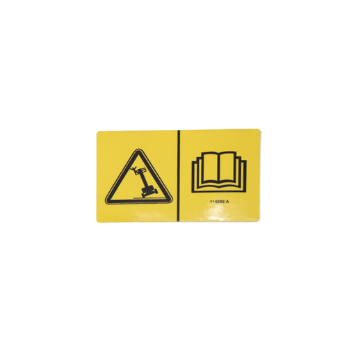 1DC61586 - DECAL, TIP OVER LIMIT SWITCH