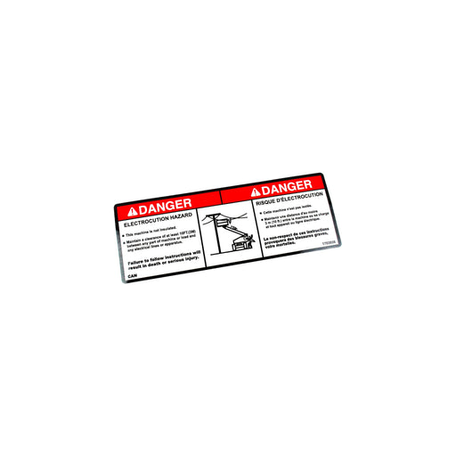 1DC78380 - DECAL, DANGER (CAN)