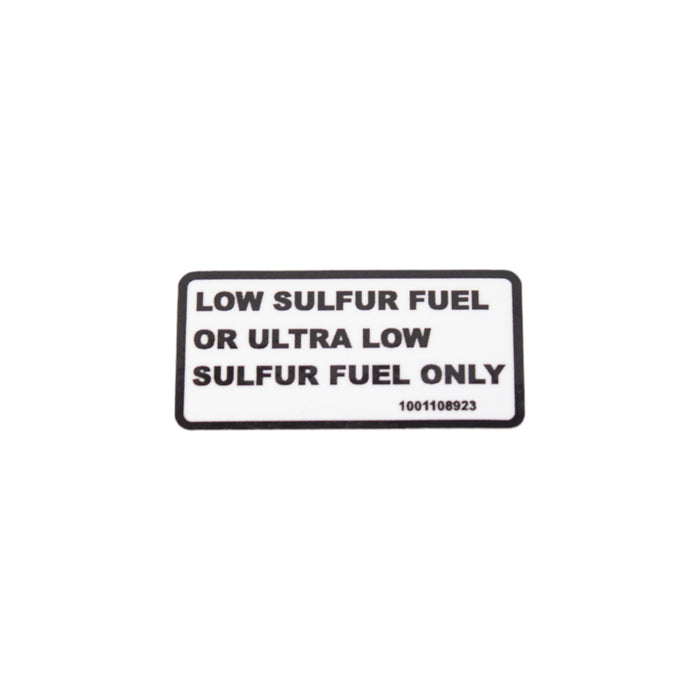 1DC79488 - DECAL, LOW SULFUR