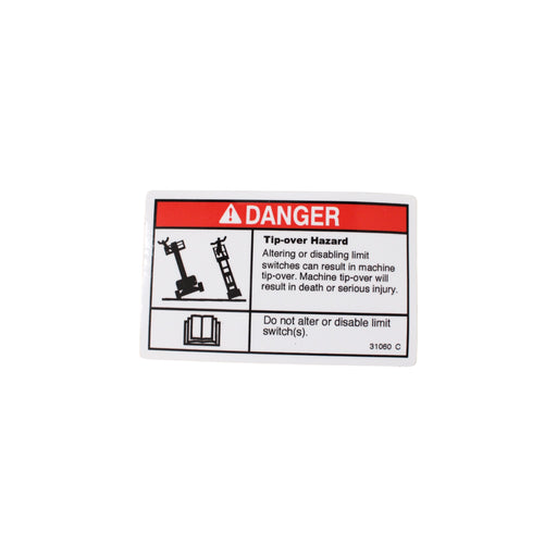 31060 - DECAL, DANGER DO NOT ALTER SWTC