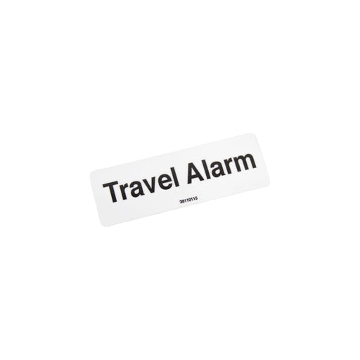 38110GT - DECAL, TRAVEL ALARM