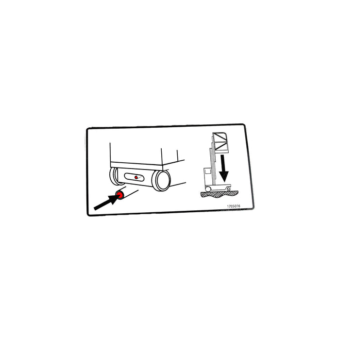 1705016 - DECAL, MANUAL DESCENT
