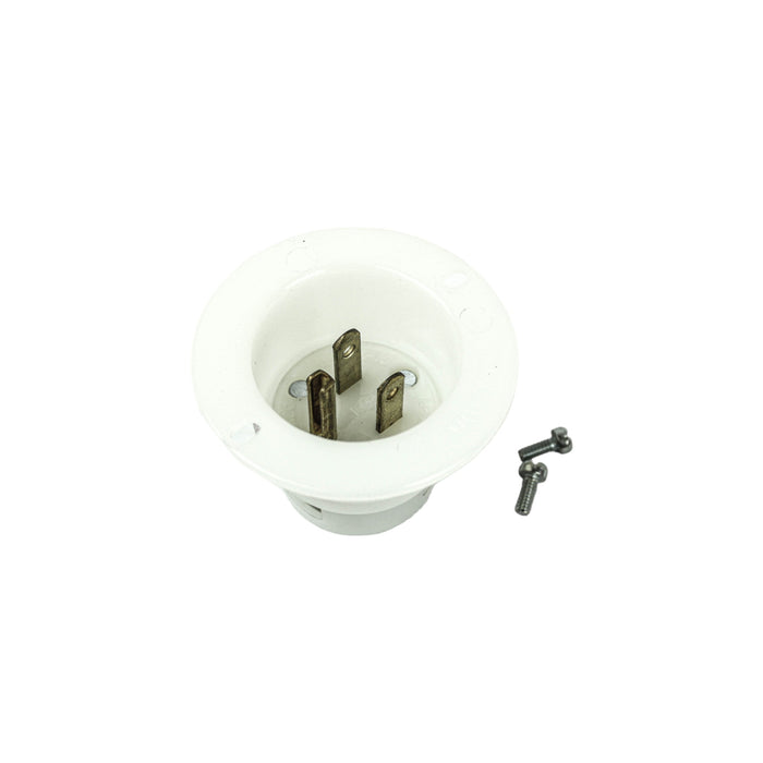 105117 - PLUG, FLANGE INLET 15A/125V 2PWGO