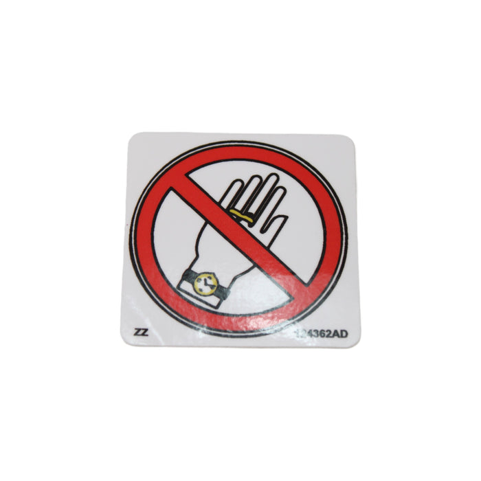 124362 - DECAL, DO NOT WEAR