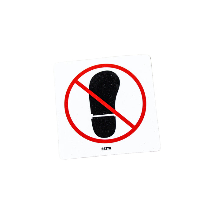 65278 - DECAL, CAUTION NO STEP