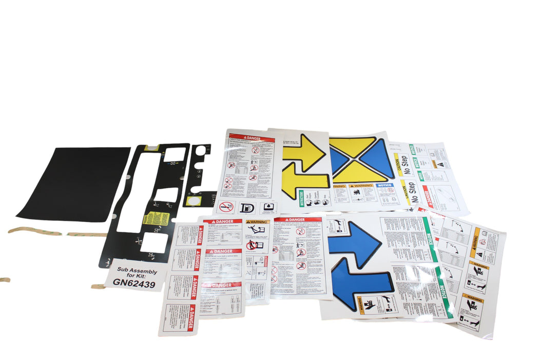 62439GT - DECAL KIT,SAFETY/INSTRUC.S120