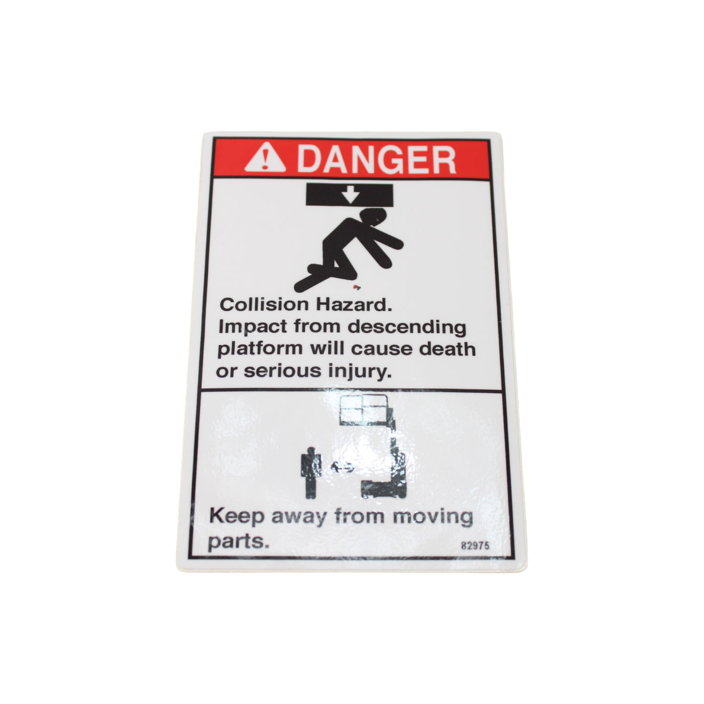 EPW 1DC46755 - DECAL, DANGER COLLISION HAZARD | RSW Parts