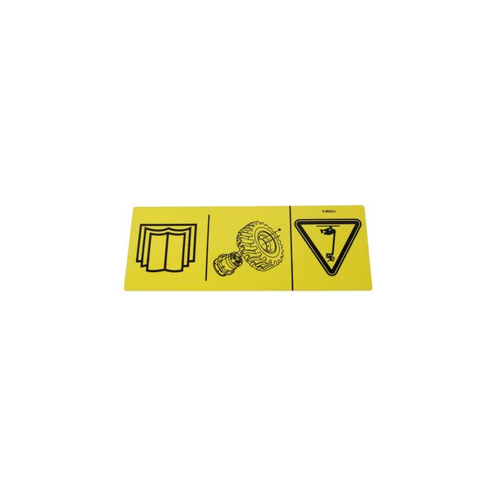 114249GN - DECAL, TIPOVER TIRES  SYMB