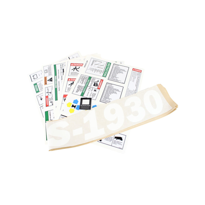 233225 - Decal Kit 1930 Word Ansi No Branding