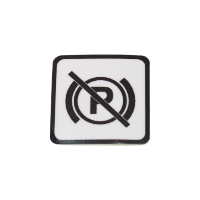 1706679 - DECAL, BRAKE RELEASE