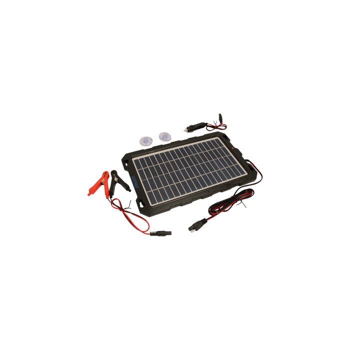 POWOXI - CHARGER, 7.5W SOLAR BATTERY TRICKLE CHARGER MAINTAINER
